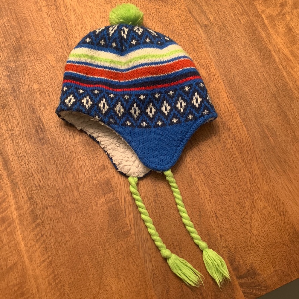 Land’s End , Fleece lined, beanie/hat! Size M/L